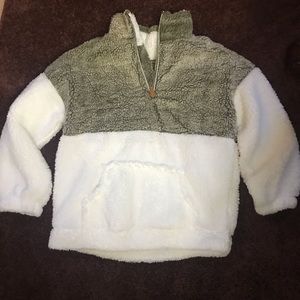 Half Zip Sherpa